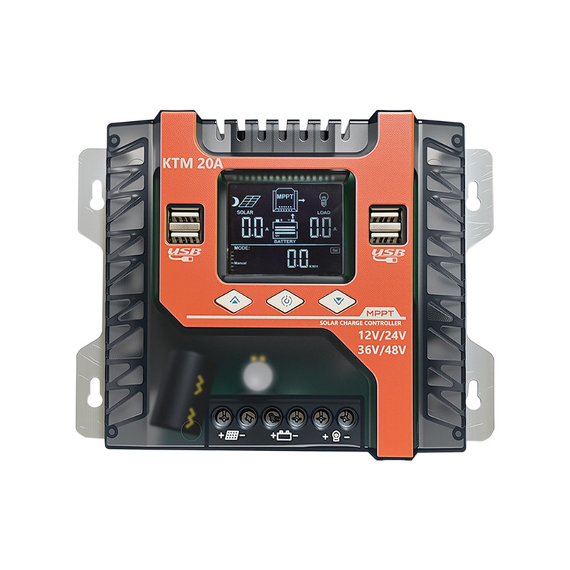 40A60A100A太阳能控制器透明外壳MPPT光伏充电器智能充电控制板|undefined