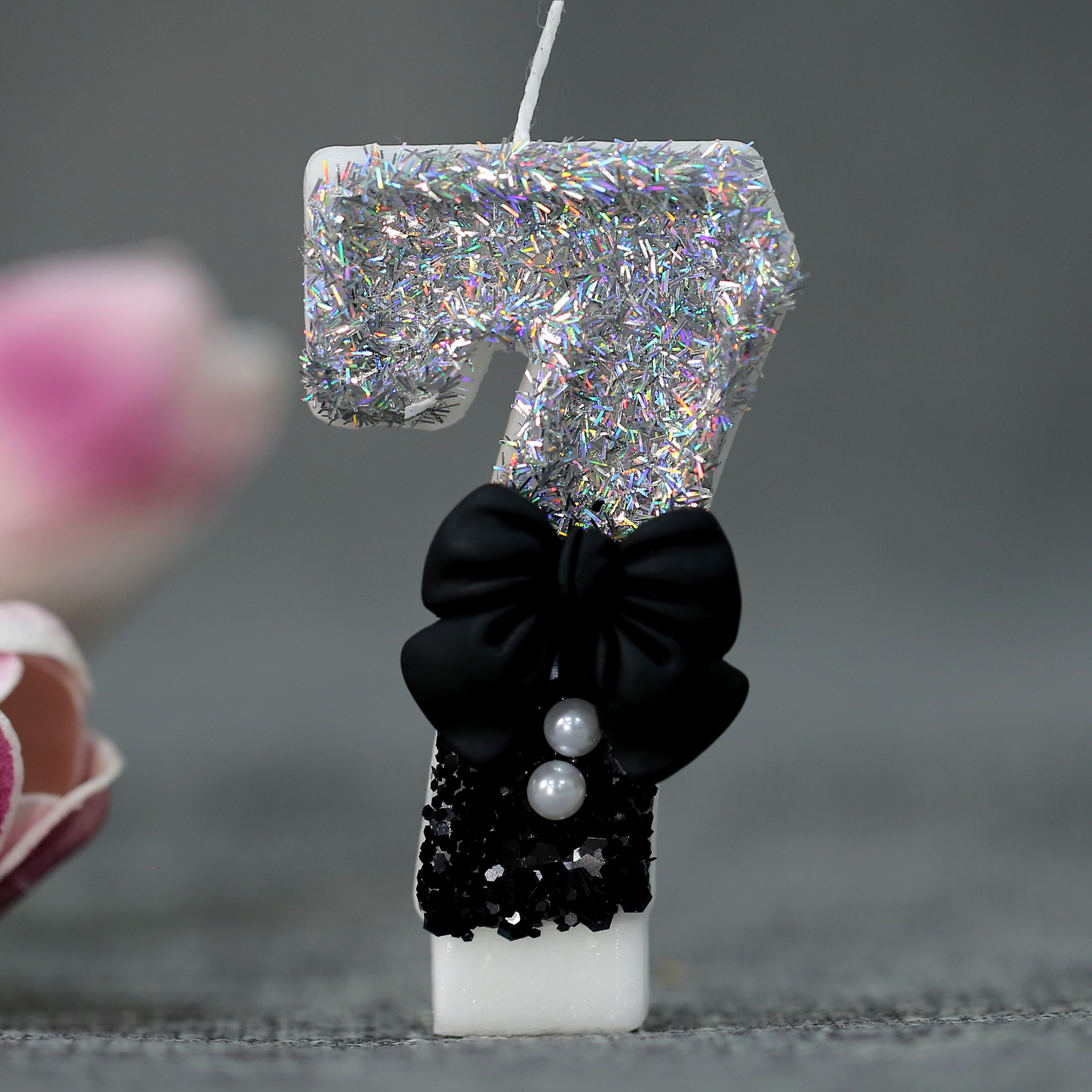 Vela de cumpleaños transfronteriza e-commerce creativo vela digital arco perla Vela decorativa para AliExpress Amazon