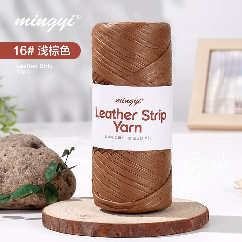 Hilo de Cuero para Tejido, Tejido a Mano para Bolsos DIY