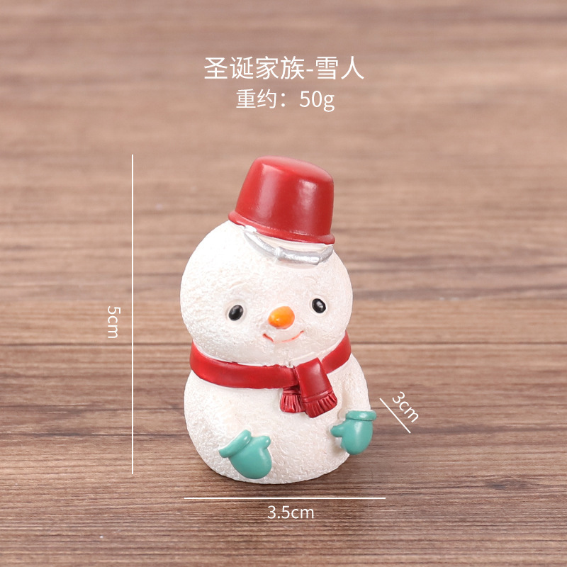 卸売りサンタクロース雪だるまヘラジカのデスクトップクリスマス雰囲気装飾装飾クリスマス樹脂振り子撮影道具|undefined