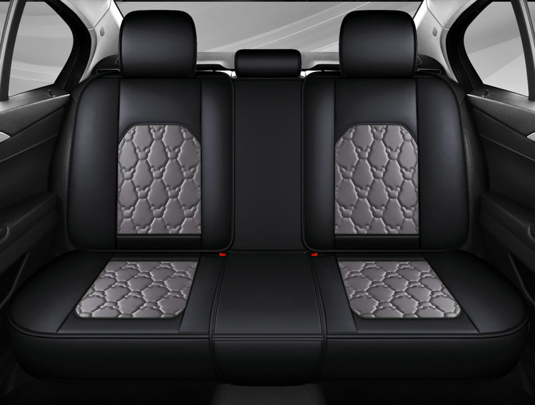 Cross-Border Foreign Trade Car Seat Cushion Leather Material Cover Four-Season Universal Car Seat Cushion Chair Cover Perforated Breathable Seat Cover