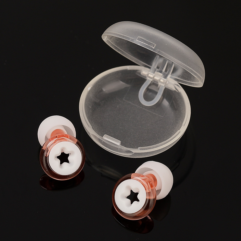Tapones Auditivos para Reducción de Ruido Silicona Impermeable para Dormitorio y Taller
