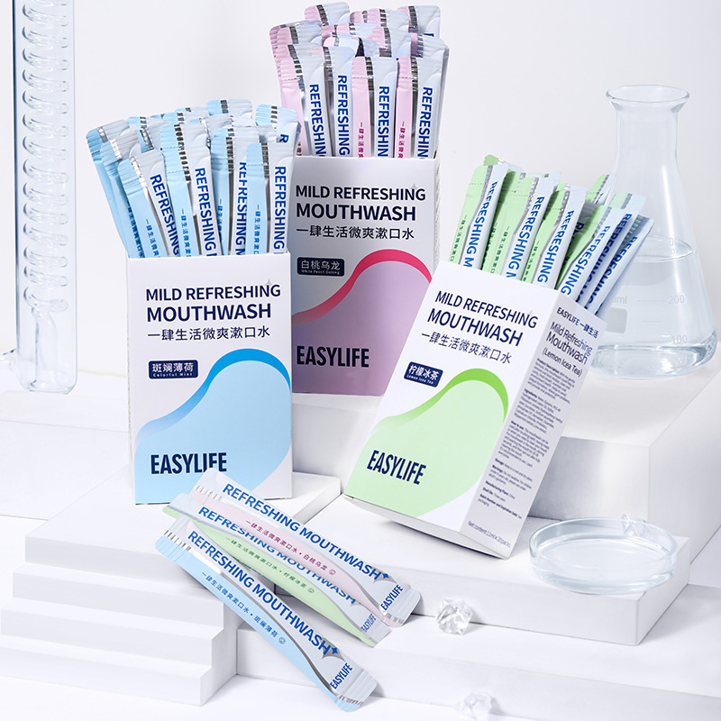 Yisi Life Microflavored Fruity Mouthwash Fresh Oral Care Teeth Cleaning Care Portable Strip Wholesale Yisi Life Microflavored Fruity Mouthwash Fresh Oral Care Teeth Cleaning Care Portable Strip Wholesale