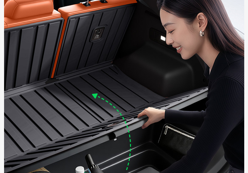 Suitable for Geely Galaxy M7 trunk mat, 26 models, TPE integrated trunk mat, car modification accessories, floor mat supplies