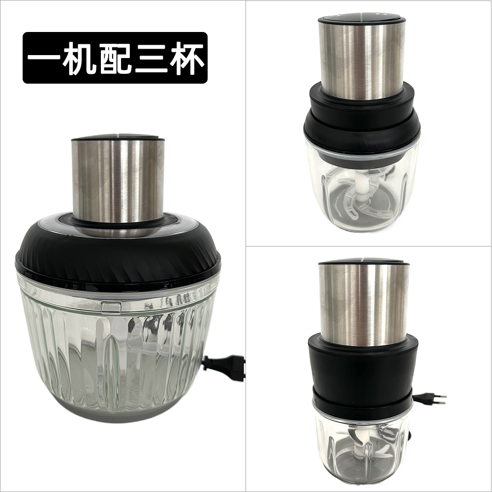 Electric Meat Grinder for Home Use, Multifunctional 3-in-1 Meat Mincer, High-Power Food Processor, Baby Food Supplement Machine