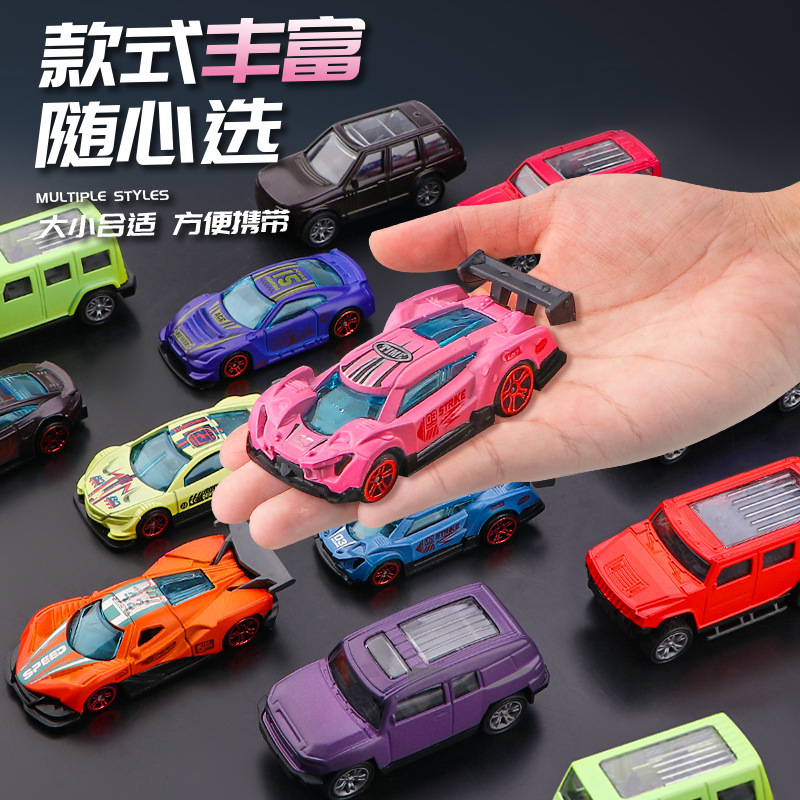 跨境1:64温变色合金玩具车模型男孩回力车娃娃机潮玩精品玩具批发|undefined