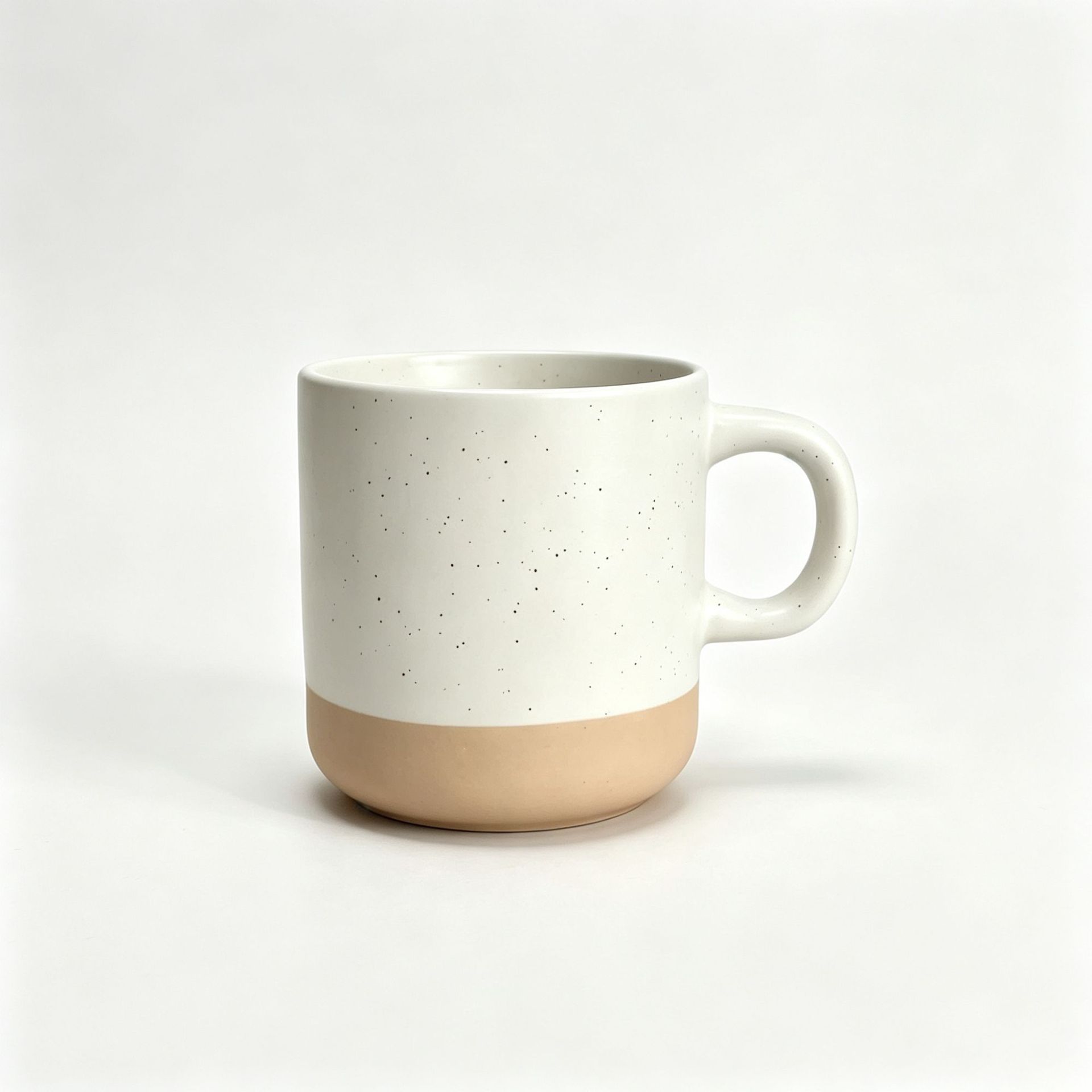 Customized Ceramic Mug, Coffee Cup, Two-Tone Color Matching Spray-Painted Mug