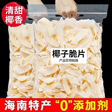 椰子片脆片椰片脆干商用海南三亚特产烤椰香椰肉泰国椰奶零食