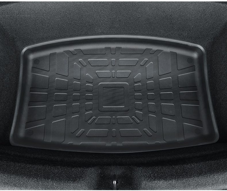 Suitable for Tesla Model 3/Y Front and Rear Trunk Mats, New 3/Y/Yl Trunk Storage Mat, Lower Layer Mat, Threshold Strip