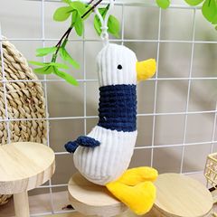 Good Luck Duck スクールバッグペンダントぬいぐるみクリエイティブ人形リトルアヒルカップルキーホルダー人形ぶら下げバッグ装飾漫画