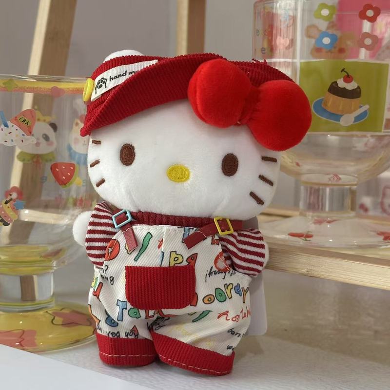 ハローキティバッグペンダントリトルシェフシリーズハローキティ人形ペンダントかわいい漫画人形キーホルダー|undefined