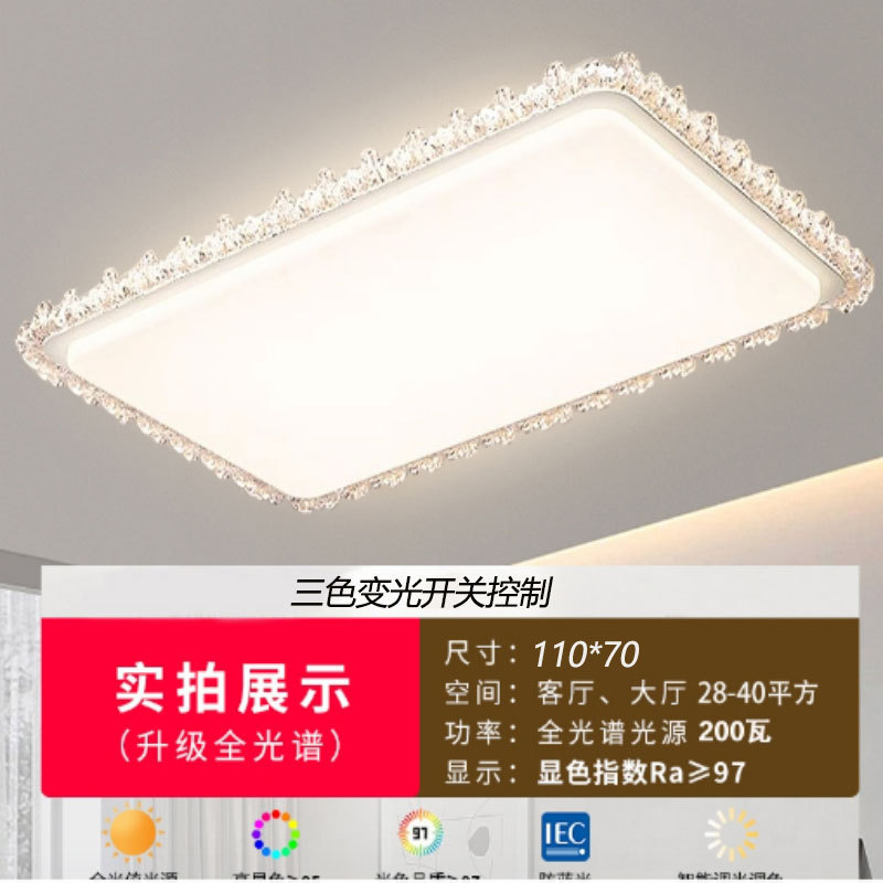 意式轻奢感客厅吊灯2025新款现代简约大气灯具全屋套餐组合|undefined