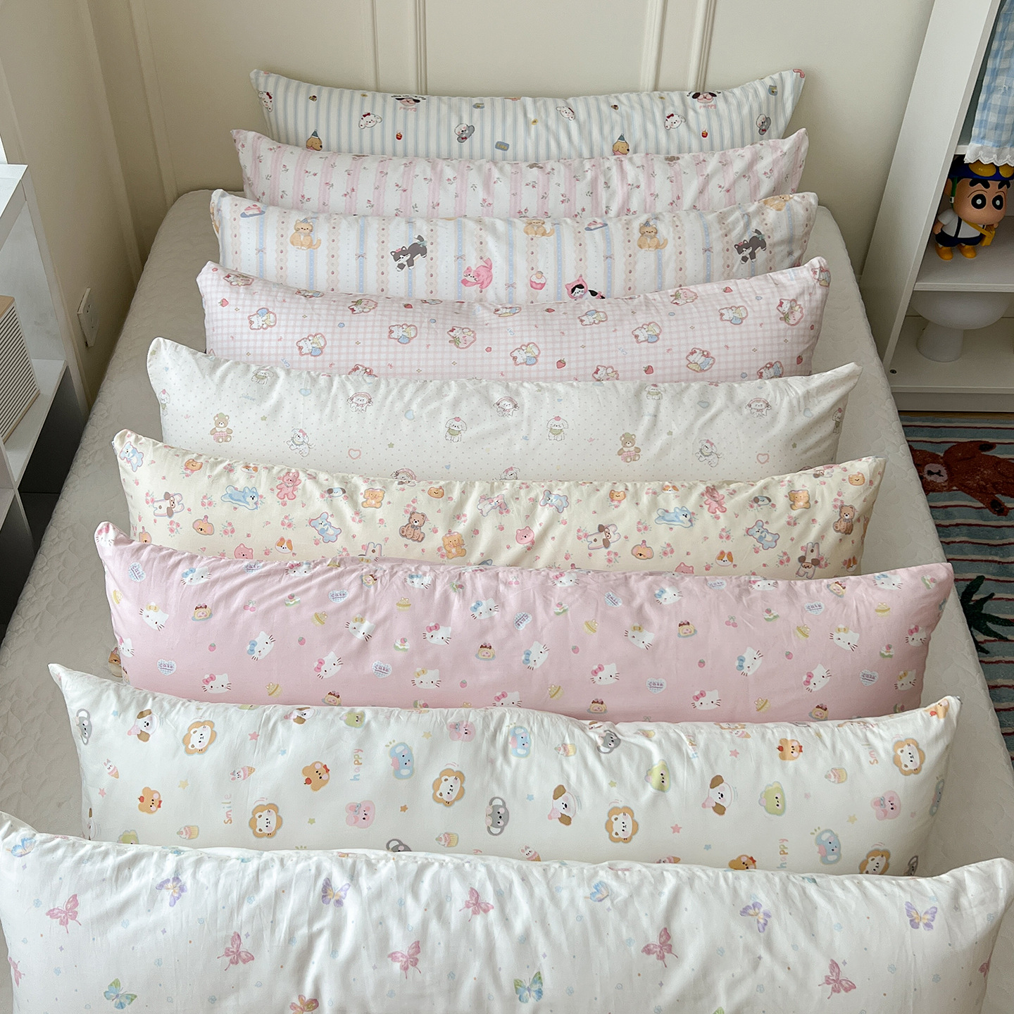 Pure Cotton Pillow, Pure Cotton Pillow, Long Pillow, Bedside Pillow, Pregnant Woman Pillow, Leg Pillow, Waist Pillow, Four-Season Pillow