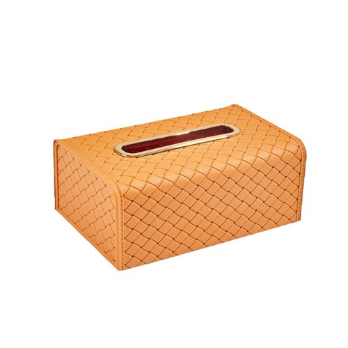 High-looking leather spring paper box for home living room, bedroom, napkin storage box, bathroom hand tissue box