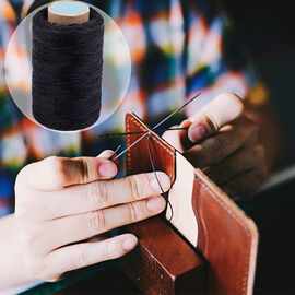 跨境热销五彩线蜡线diy手工蜡线编织线涤纶服装皮革150D缝纫线