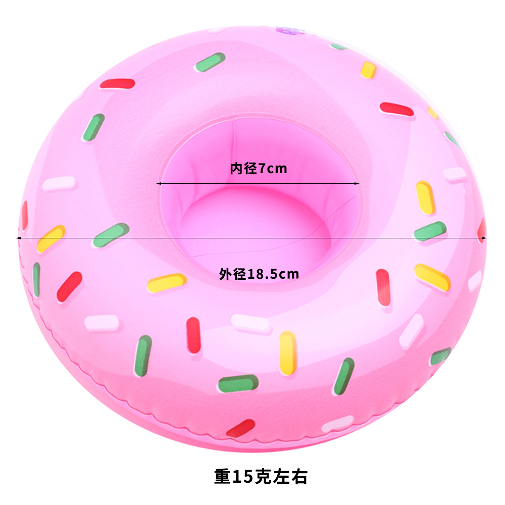 Pink cake coaster