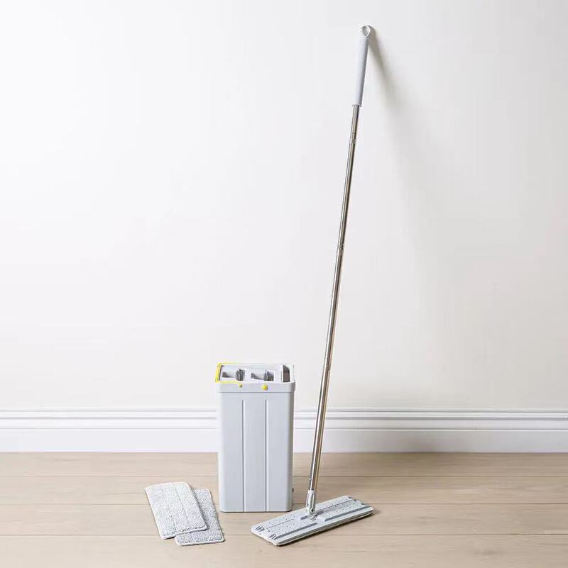 European and American Lazy Mop Bucket 2024 New Household Hand-Washable Mop Mopping Artifact Flat Mop