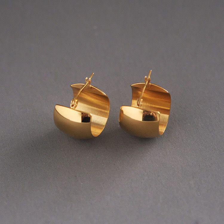 1 Pair Fashion Geometric Alloy Plating Women's Earrings display picture 2
