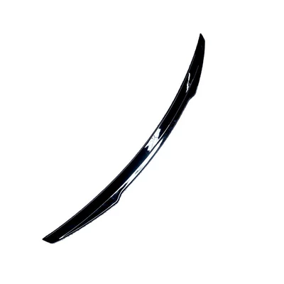Suitable for 2008-2014 Audi Tt Tts Modified Special No-Drill Rear Spoiler Wing (Fixed wind wing) - black-2008-2014-tt