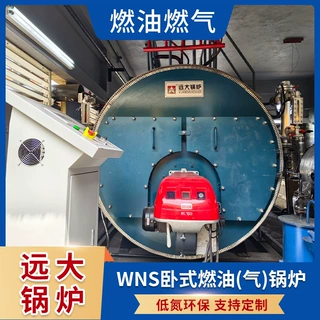 1吨燃气蒸汽锅炉 低氮冷凝全自动 食品化工纺织用 工业锅炉厂家