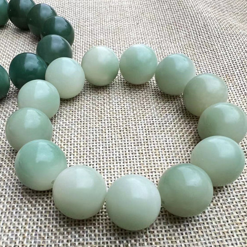 Weathered Bodhi Buddha Beads Bracelet Rhubarb Bodhi Root Bracelet Milk Blue Ethnic Style Jewelry Bracelet Colorful Daqingti