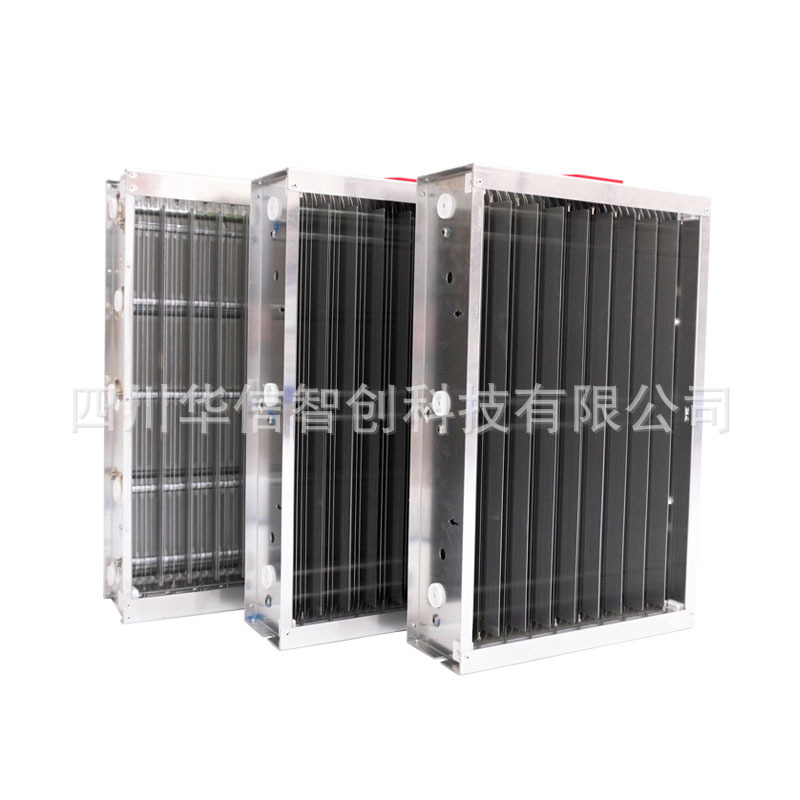 厂家中央空调主柜机组平板式组合式空调箱空气净化静电集尘设备用