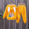 Winter children's set, warm warm sweatshirt, children's clothing, internet celebrity, 0-5 years