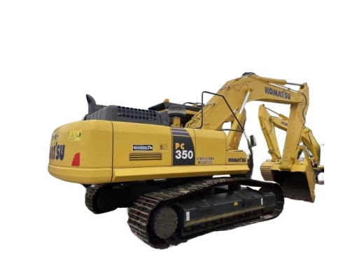 Exportación de China línea especial puerto extranjero usado Komatsu300 gran excavadora PC350 y 360 manejo