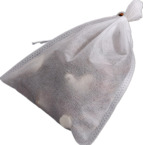 100 pieces of non-woven fabric 16*21cm threaded disposable tea bags, decoction bags, tea bags, soup bags, residue filter bags