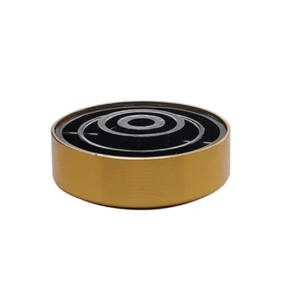 Electric car big tripod Spikes, Shock-Absorbing Pads, Elevated - 30x11-gold-1-piece