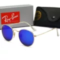 3447 gold frame dark blue film + delivery box