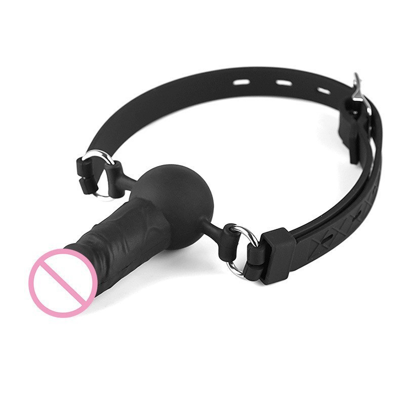 Xiaowan SM sexo amoroso oral suministro de educación penis alargado penis negro atado garganta profunda boca ampliada dildo