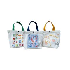【良い事が起こる】新作キャンバスバッグ 通勤用ランチバッグ ins風エコバッグ 在庫あり 可愛い漫画柄コットンバッグ キャンバスバッグ 誕生日バッグ