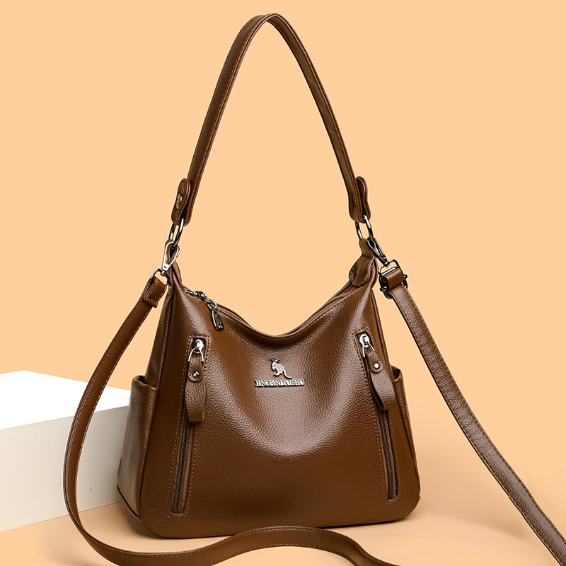 Backpack retro transfronterizo mujer otoño 2024 bolso de hombro de viaje nicho simple bolso de tendencia universal