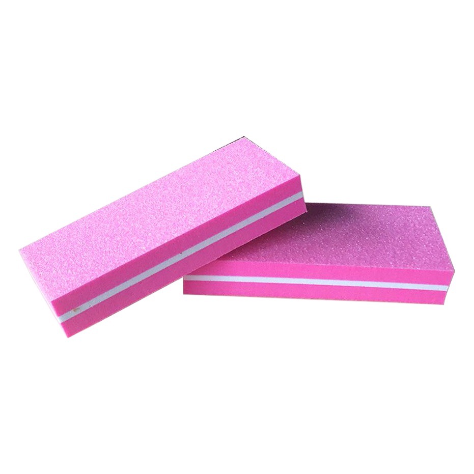 Manufacturer's Ready-Made Mini Small Square Mini Sponge File Double-Sided Polishing and Shaping Nail File Manicure Polishing Tofu Block