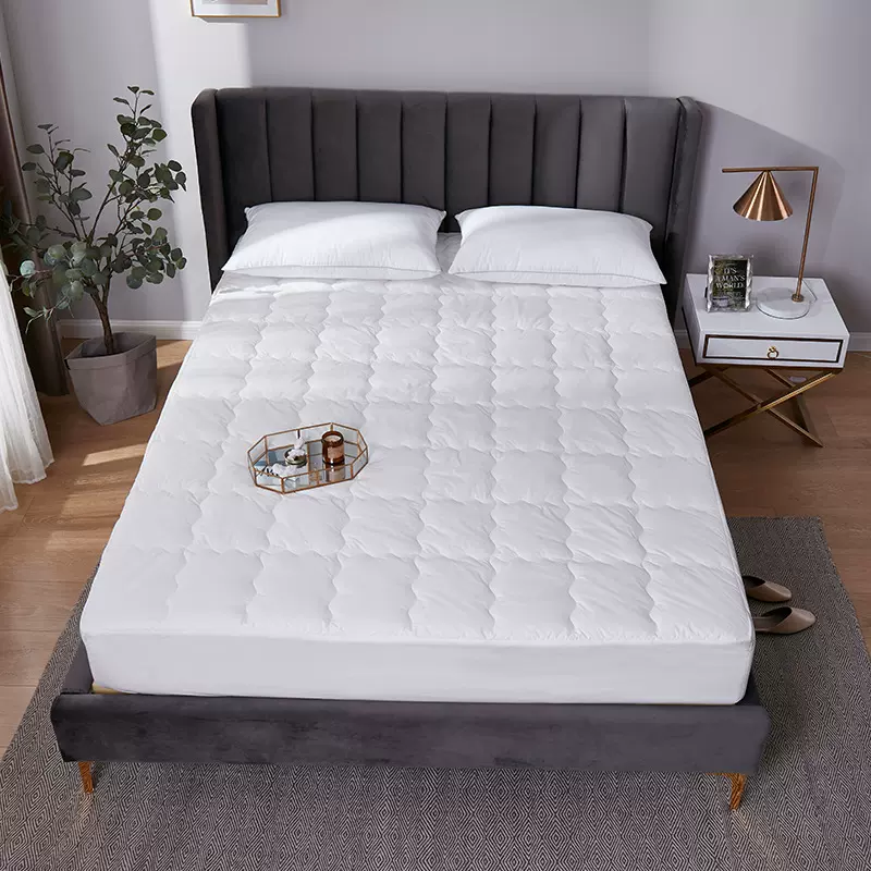 抗菌防螨床护垫席梦思薄棕垫纯棉单件保洁垫全棉防滑可水洗床垫