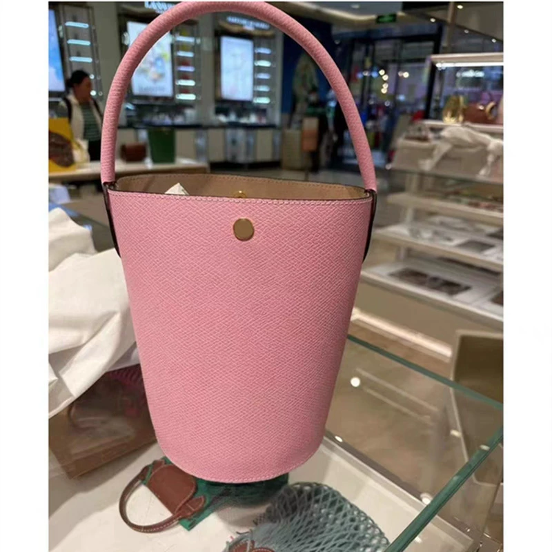 Leather universal handheld bag strap for leisure, simple and elegant design, genuine leather