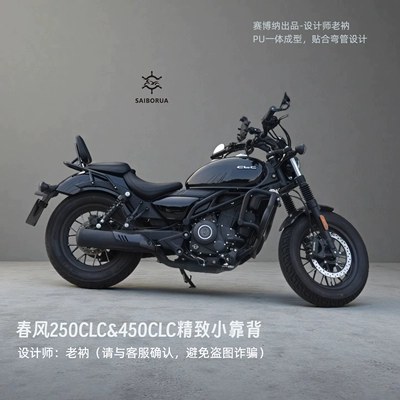 Suitable for Chunfeng 250CLC small backrest, 450CLC upgraded model, AMT non-destructive installation, integrated three-dimensional design (Electric car rear backrest) - 250clc-small-backrest-default-item
