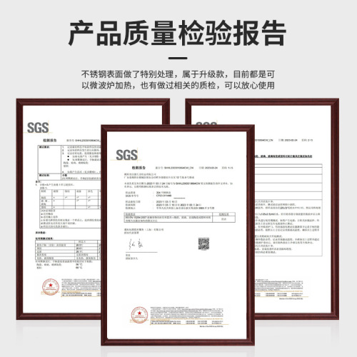 304 stainless steel crisper oven microwave heating refrigerator refrigeration household square food sealed storage box