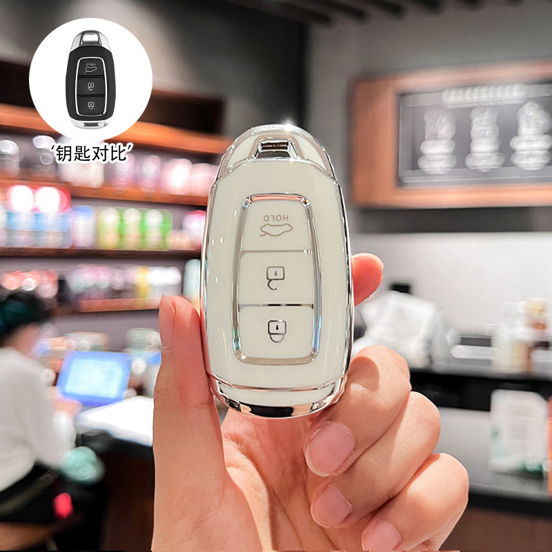 [modern k style] silver edge white-single pack