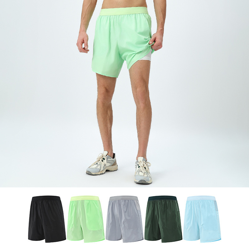Sports Casual Shorts DIY Printing Casual Simple Elastic Breathable Cycling Running Fitness Pants Printed Logo