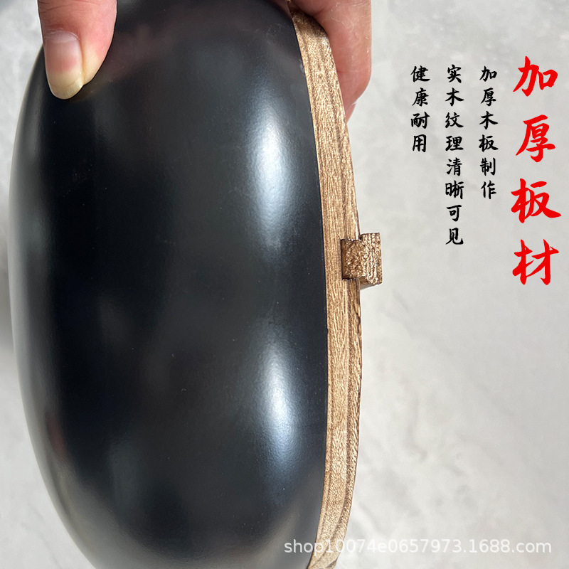 木锅盖家用圆形炒锅盖加厚实木锅盖农村大锅盖水缸盖桐木锅盖新品|undefined