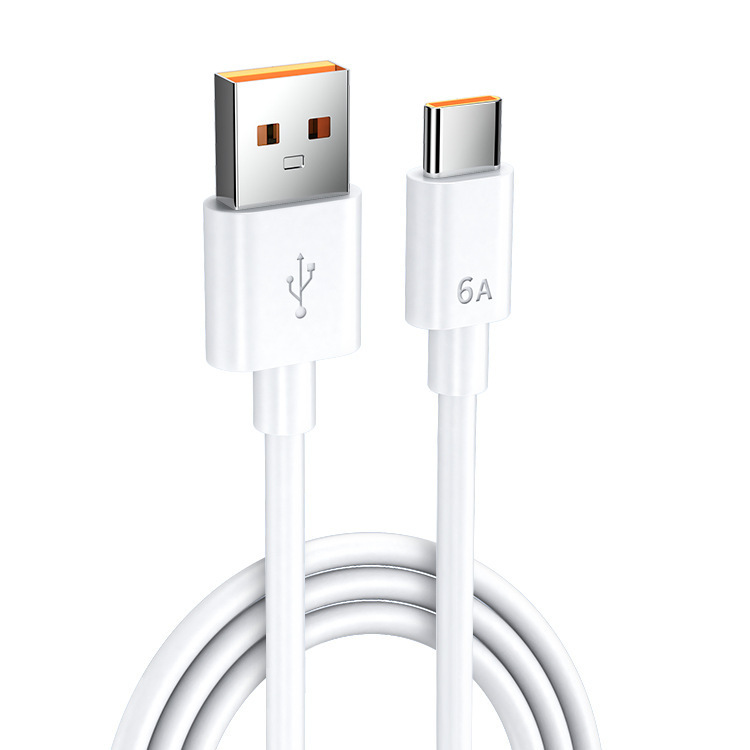 6a急速充電66wデータケーブルは華為安卓楽視フラッシュ充電シングルヘッドtype-c充電線卸売り工場に適用される|undefined