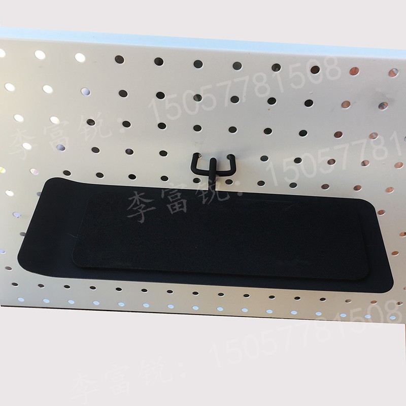 户外运动鞋休闲鞋商用鞋托架 洞洞板鞋托货架小双面展示鞋托 二手