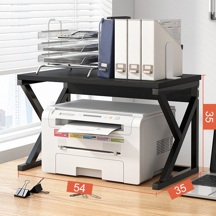 [K 타입] 더블 레이어 54x35x35cm-블랙 버드나무 + 블랙 프레임