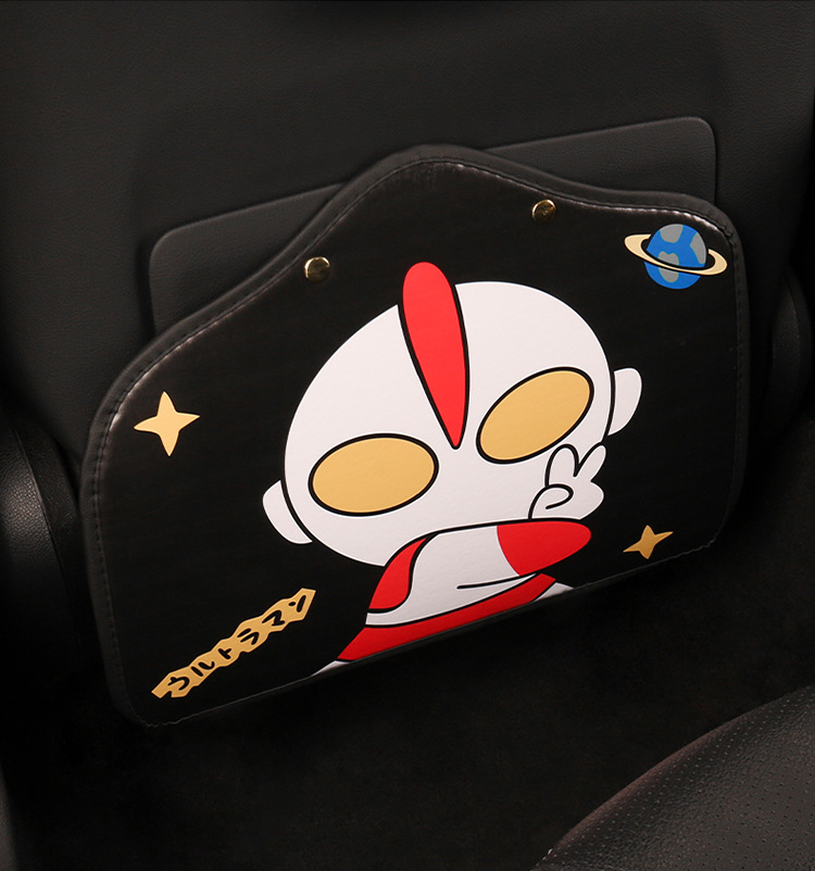 Car anti-kick pad rear seat back universal wear-resistant leather anti-fouling pad cartoon new car anti-dirty pad protection pad