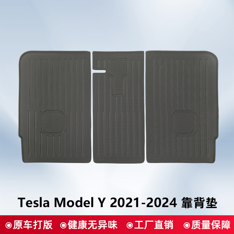 Para 2021 - 2024 Tesla Model Y / Model3 Nuevo 3D todo clima almohadilla de pie XPE