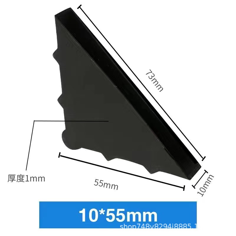 Embalaje de muebles triángulo anticolisión protección de esquina de plástico vidrio mármol protección de esquina de plástico fabricante
