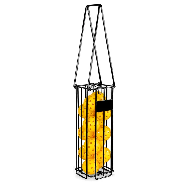 Pickleball Cage Pickleball 40-Hole Led Luminous Hole Ball Integrated Rotational Molding Injection Molded Satchel Ball Picker