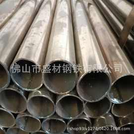 厂家直发高频焊管大口径薄壁1.0 1.2厚壁3.0圆铁管76mm 80mm